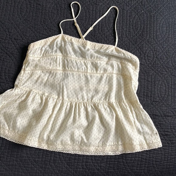 Aerie lace trimmed top - Picture 2 of 7